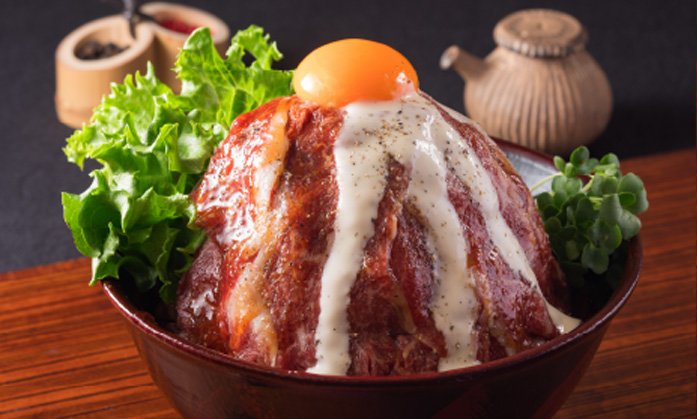 極上のローストビーフ丼